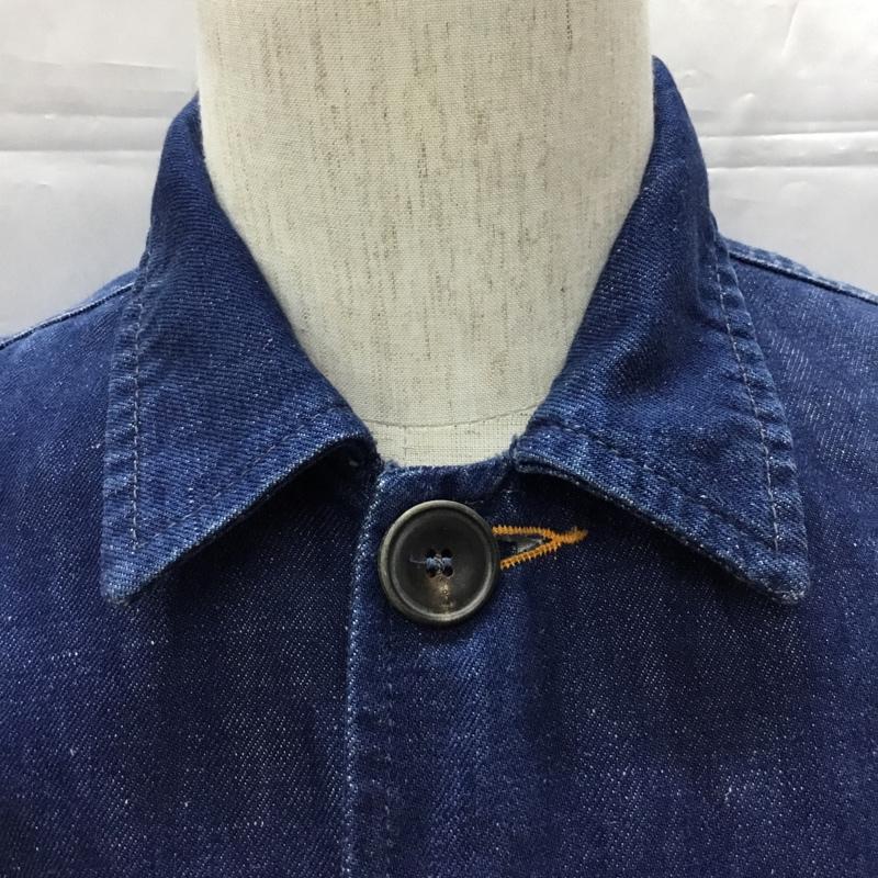ヌーディージーンズ Nudie Jeans ジャケット、上着 ジャケット、ブレザー デニムジャケット カラージャケット 長袖ジャケット ブルゾン XS 無地 インディゴ / インディゴ /  メンズ USED 古着 中古 10108261