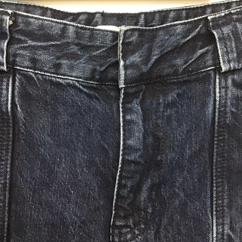 ザラ ZARA パンツ デニム、ジーンズ 36 無地 インディゴ / インディゴ /  レディース USED 古着 中古 10140062