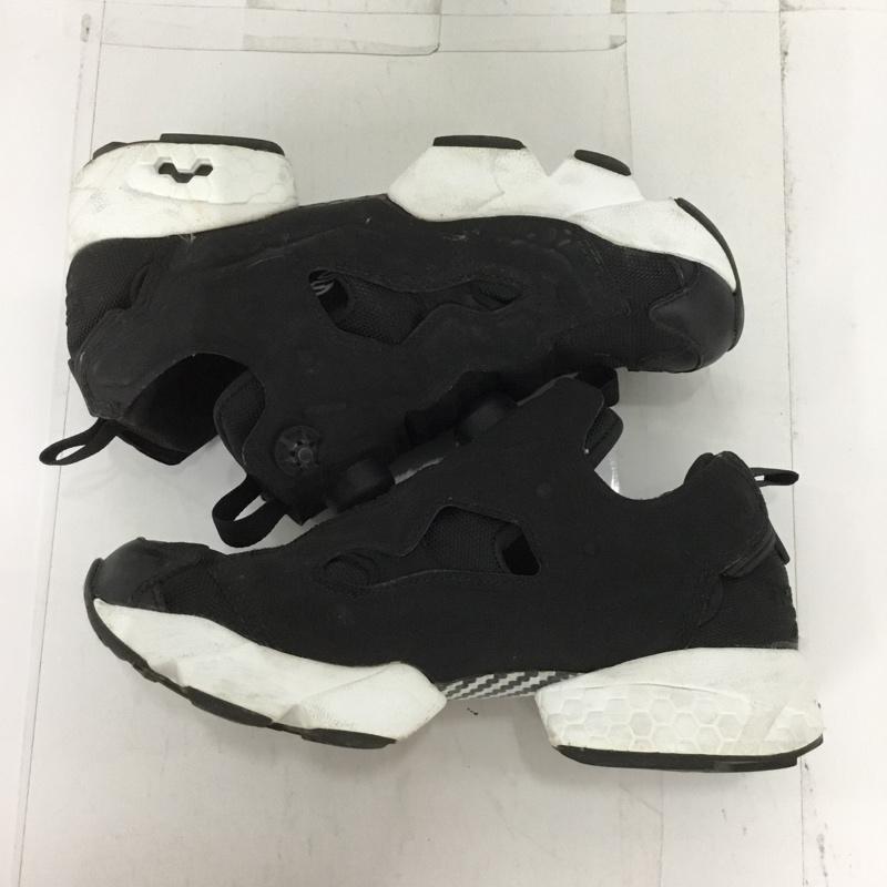 リーボック Reebok スニーカー スニーカー V65750 INSTA PUMP FURY OG 23cm 23.0cm ロゴ、文字 黒 / ブラック / X 白 / ホワイト /  レディース USED 古着 中古 10132247