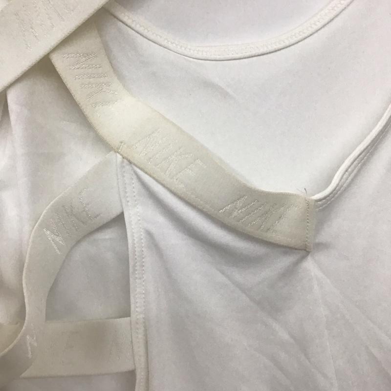 ナイキ NIKE タンクトップ タンクトップ AO9792-100 エラスティカ タンク トレーニングタンクトップ DRI-FIT タグ付き L ロゴ、文字 白 / ホワイト /  レディース USED 古着 中古 10135595