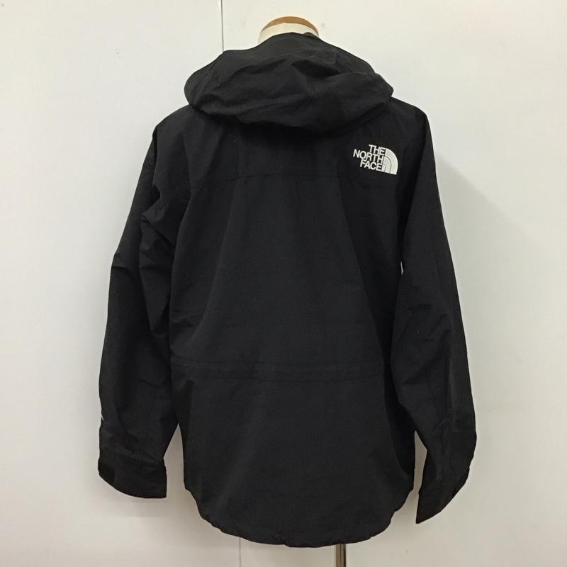 ザノースフェイス THE NORTH FACE ジャケット、上着 ジャンパー、ブルゾン np62450 マウンテンライトジャケット ジップアップパーカー アウター L ロゴ、文字 黒 / ブラック /  メンズ USED 古着 中古 10119137