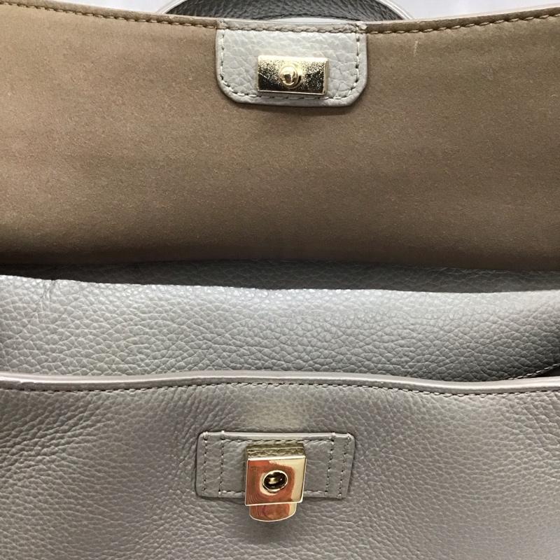 フルラ FURLA ショルダーバッグ ショルダーバッグ ALD292795 ハンドバッグ 2WAY ロゴ、文字 灰 / グレー /  レディース USED 古着 中古 10115442