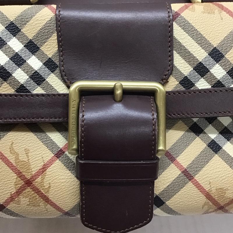 バーバリーロンドン Burberry London ハンドバッグ ハンドバッグ チェック ベージュ / ベージュ / X 茶 / ブラウン /  レディース USED 古着 中古 10113042
