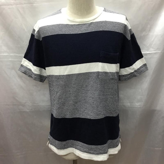 レリュームジャーナルスタンダード relume Journal Standard Tシャツ 半袖 17-071-464-6160-1-0 ビッグシルエットTシャツ 半袖カットソー ボーダー M ボーダー柄 マルチカラー / マルチカラー /  メンズ USED 古着 中古 10115156
