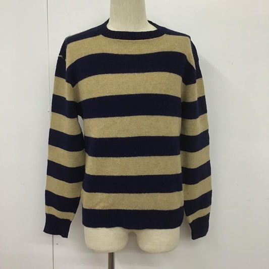 ジャンセン Jantzen ニット、セーター 長袖 M ボーダー柄 マルチカラー / マルチカラー /  メンズ USED 古着 中古 10105973
