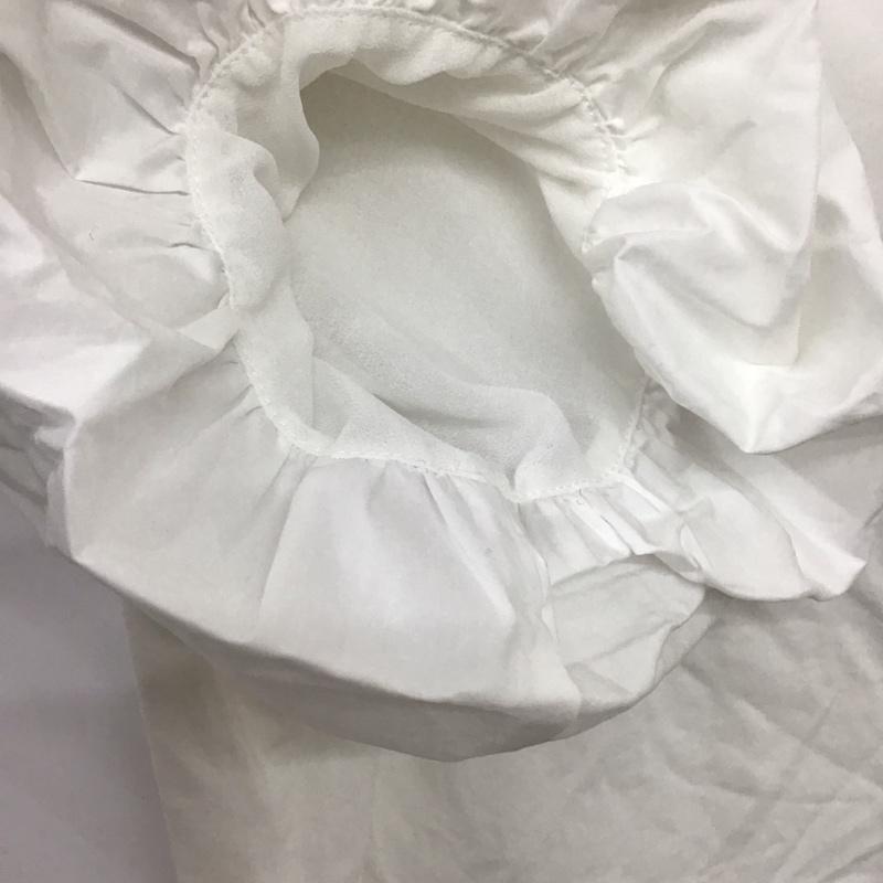 ケービーエフ KBF カットソー 半袖 半袖カットソー 無地Tシャツ パフスリーブ ONE SIZE 無地 白 / ホワイト /  レディース USED 古着 中古 10145431