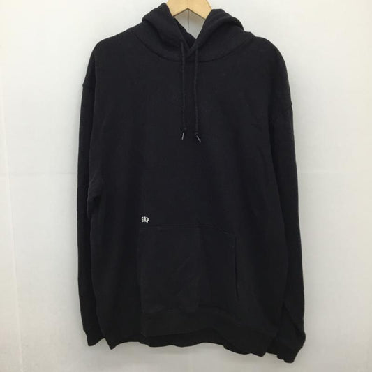 ギャップ GAP パーカー 長袖 518016-00 L ロゴ、文字 黒 / ブラック /  メンズ USED 古着 中古 10136078