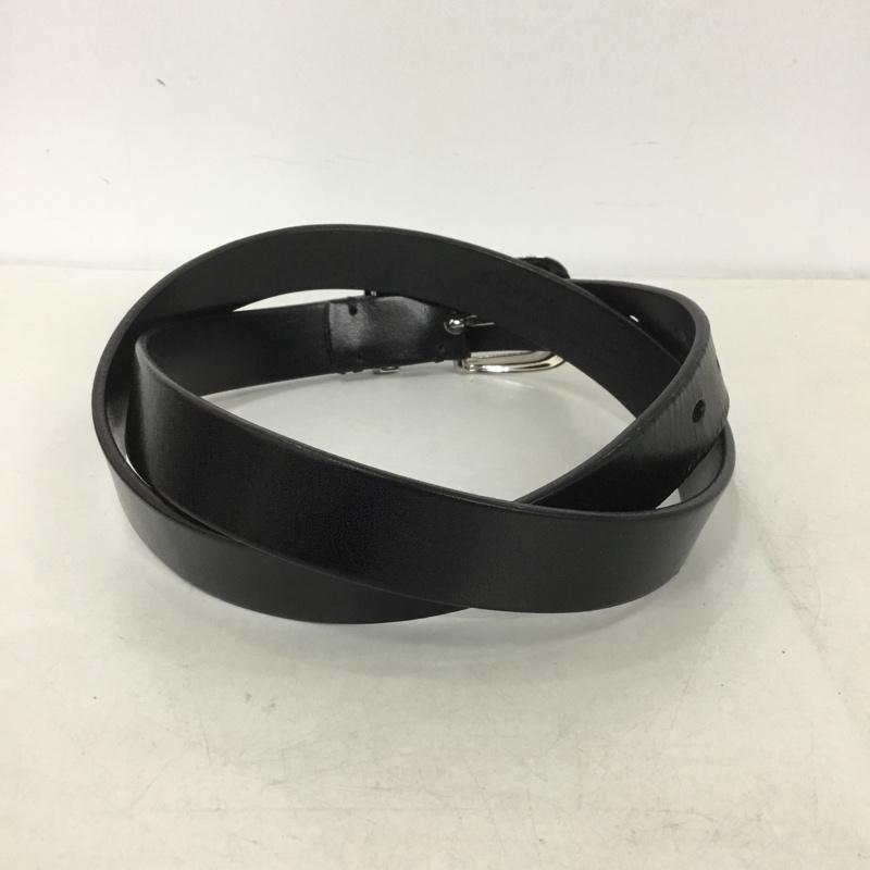 アデイインザライフ ユナイテッドアローズ A day in the life UNITED ARROWS ベルト・バックル ベルト レザー ウエスタンベルト 無地 黒 / ブラック /  メンズ USED 古着 中古 10143282