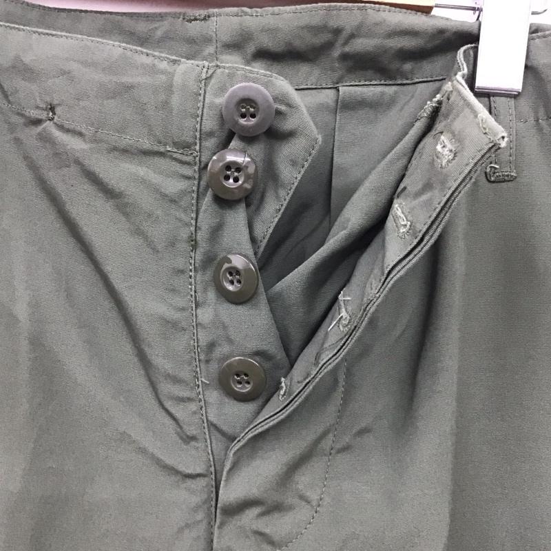 ミリタリー ミリタリー パンツ ワークパンツ、ペインターパンツ L 無地 カーキ / カーキ /  メンズ USED 古着 中古 10130447