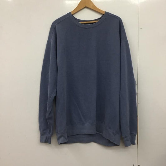 コンフォートカラーズ COMFORT COLORS トレーナー 長袖 長袖トレーナー スウェット クルーネック プルオーバー XL 無地 水色 / ライトブルー /  メンズ USED 古着 中古 10148292
