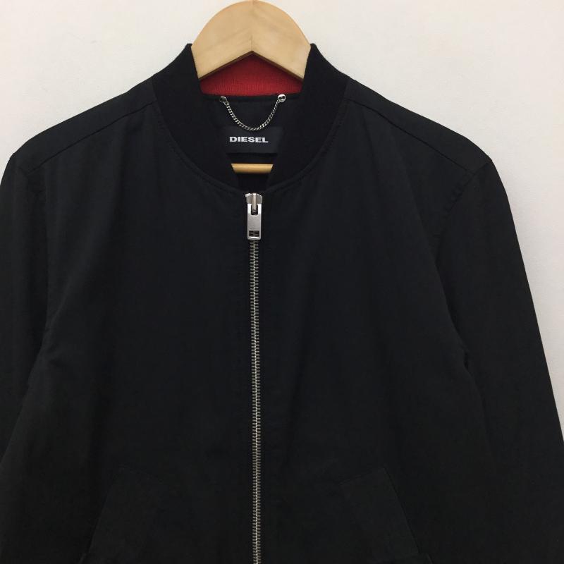 ディーゼル DIESEL ジャケット、上着 ジャンパー、ブルゾン M 無地 黒 / ブラック /  メンズ USED 古着 中古 10137700