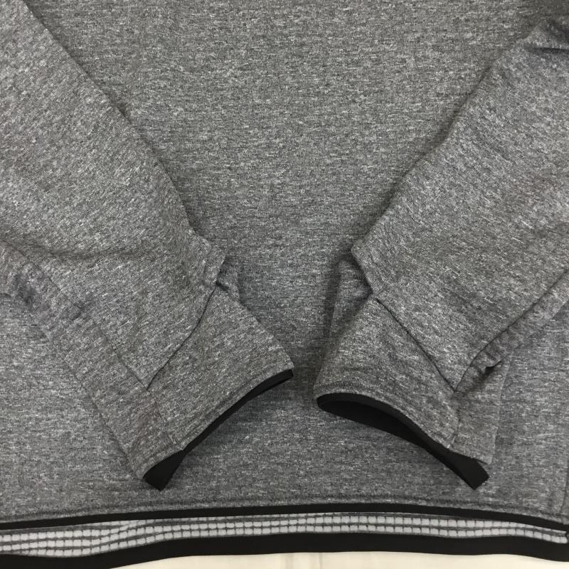 ザノースフェイス THE NORTH FACE カットソー 長袖 NL72479 ロンTサーマルバーサグリッドクルー XL ロゴ、文字 灰 / グレー /  メンズ USED 古着 中古 10149772