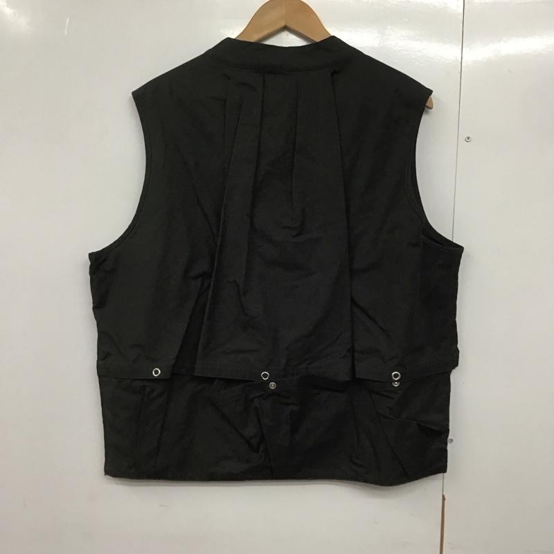 ハバーザック HAVERSACK ベスト ベスト 無地 チャコールグレー / チャコールグレー /  メンズ USED 古着 中古 10142196