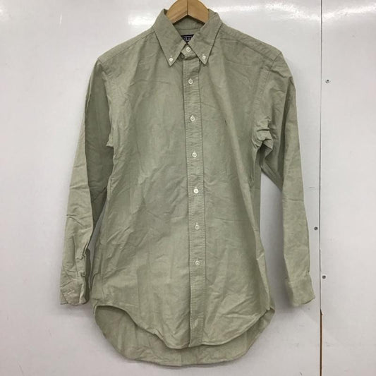 ポロバイラルフローレン Polo by RALPH LAUREN シャツ、ブラウス 長袖 長袖シャツ 無地シャツ カラーシャツ ボタンダウンシャツ ロゴ、文字 灰 / グレー /  メンズ USED 古着 中古 10148047