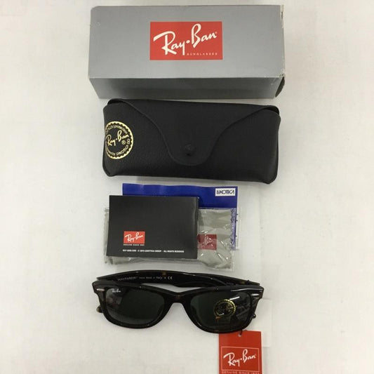 レイバン Ray-Ban めがね・サングラス サングラス RB2140-F WAYFARER カラーレンズ ケース付き ロゴ、文字 茶 / ブラウン /  メンズ USED 古着 中古 10129428