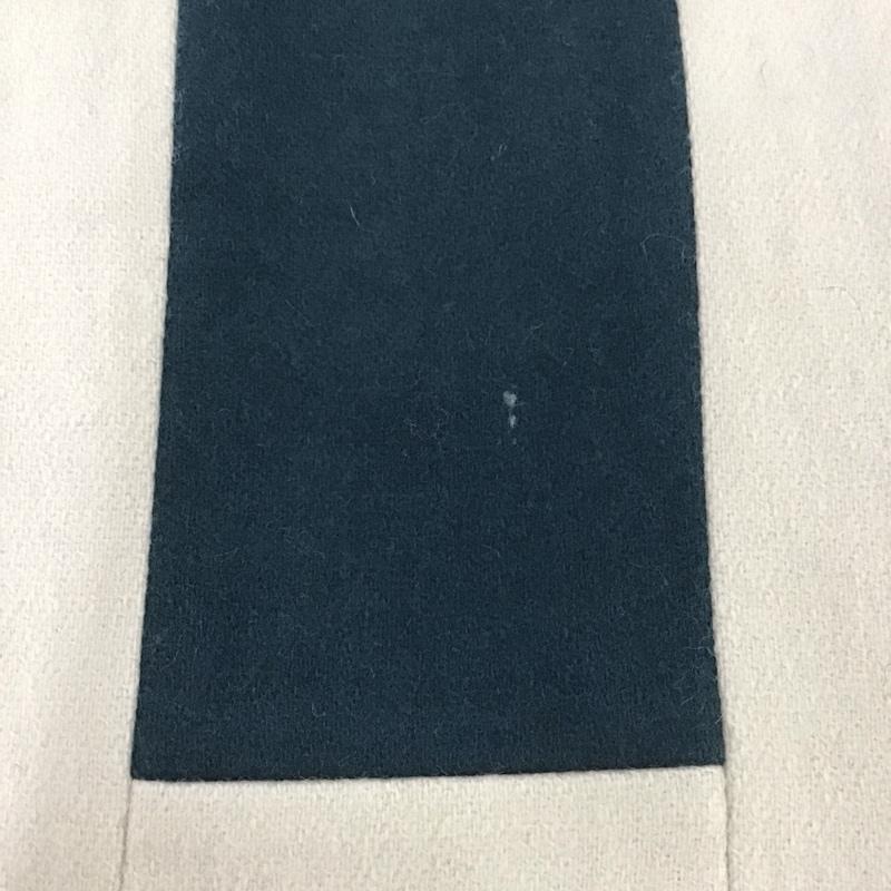 アンユーズド UNUSED マフラー マフラー  茶 / ブラウン / X アイボリー / アイボリー / X 緑 / グリーン /  メンズ USED 古着 中古 10111523