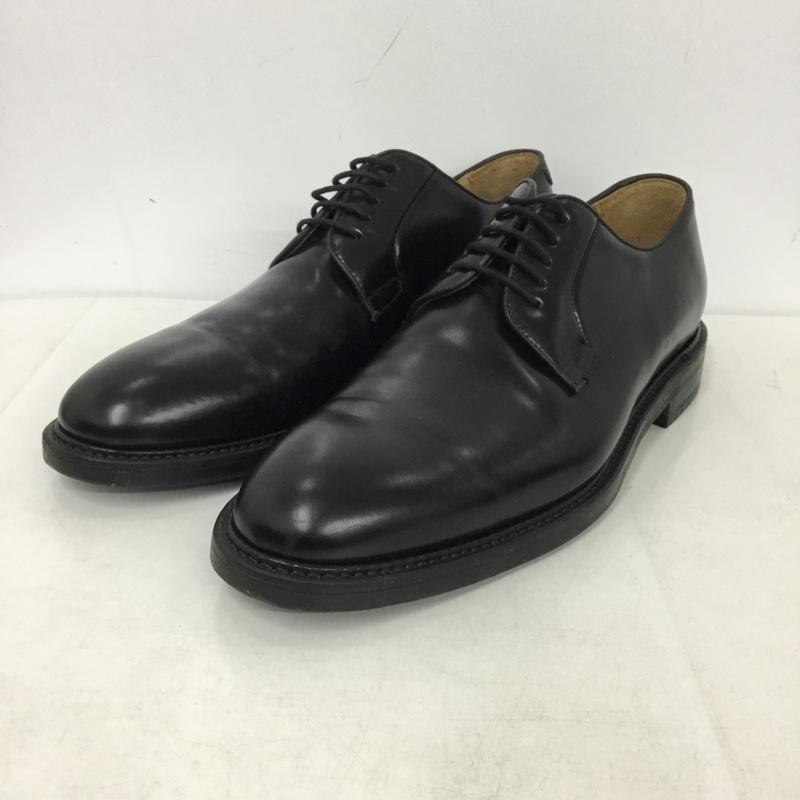 バーウィック BERWICK 革靴 革靴 5768 プレーントゥ ビジネスシューズ 無地 黒 / ブラック /  メンズ USED 古着 中古 10146044