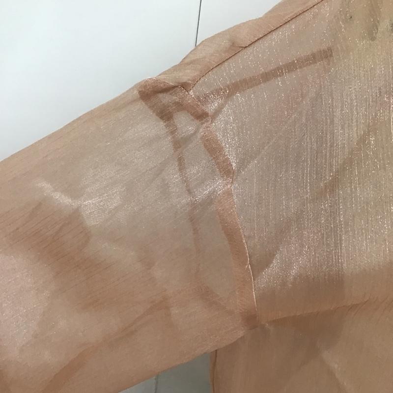 マジェスティックレゴン MAJESTIC LEGON シャツ、ブラウス 長袖 シアーシャツ M 無地 桃 / ピンク /  レディース USED 古着 中古 10105807