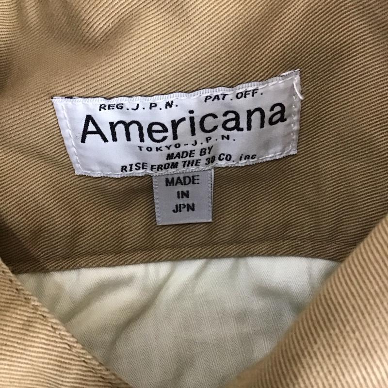 アメリカーナ AMERICANA パンツ ワークパンツ、ペインターパンツ S 無地 ベージュ / ベージュ /  レディース USED 古着 中古 10114172
