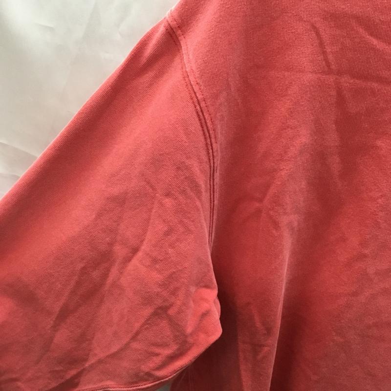 ニコアンド niko and... カットソー 長袖 on74mc16ad 長袖カットソー クルーネックカットソー 無地T 3 無地 赤 / レッド /  メンズ USED 古着 中古 10113386