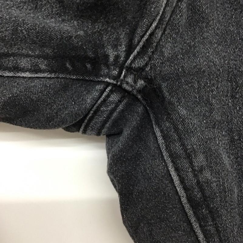 ナンバーナイン NUMBER (N)INE パンツ デニム、ジーンズ デニムパンツ スリムパンツ カジュアルパンツ ストレッチパンツ S ダメージ加工 黒 / ブラック /  メンズ USED 古着 中古 10143531