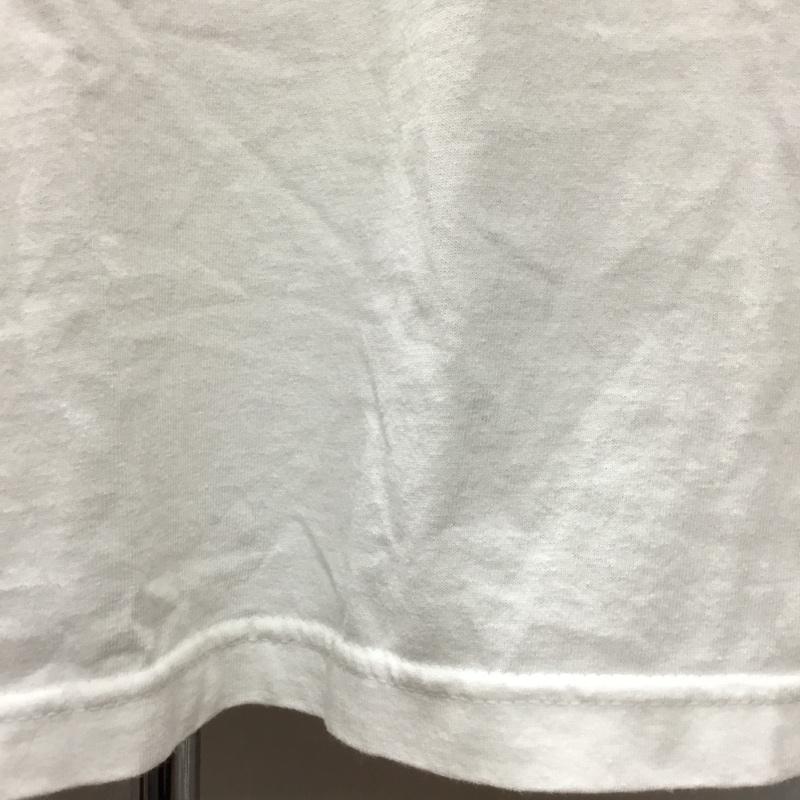 マシス MASSES Tシャツ 半袖 半袖カットソー プリントTシャツ クルーネックカットソー XL プリント 白 / ホワイト /  メンズ USED 古着 中古 10114887