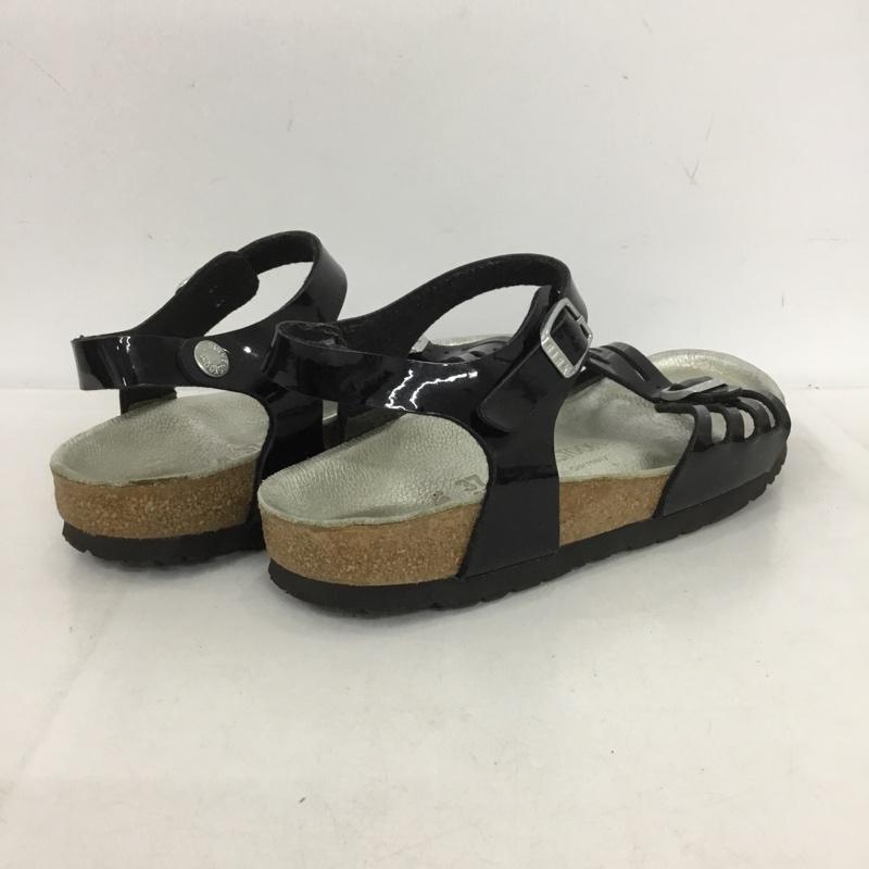 ビルケンシュトック BIRKENSTOCK サンダル サンダル BALI 24cm 24.0cm 無地 黒 / ブラック /  レディース USED 古着 中古 10150245