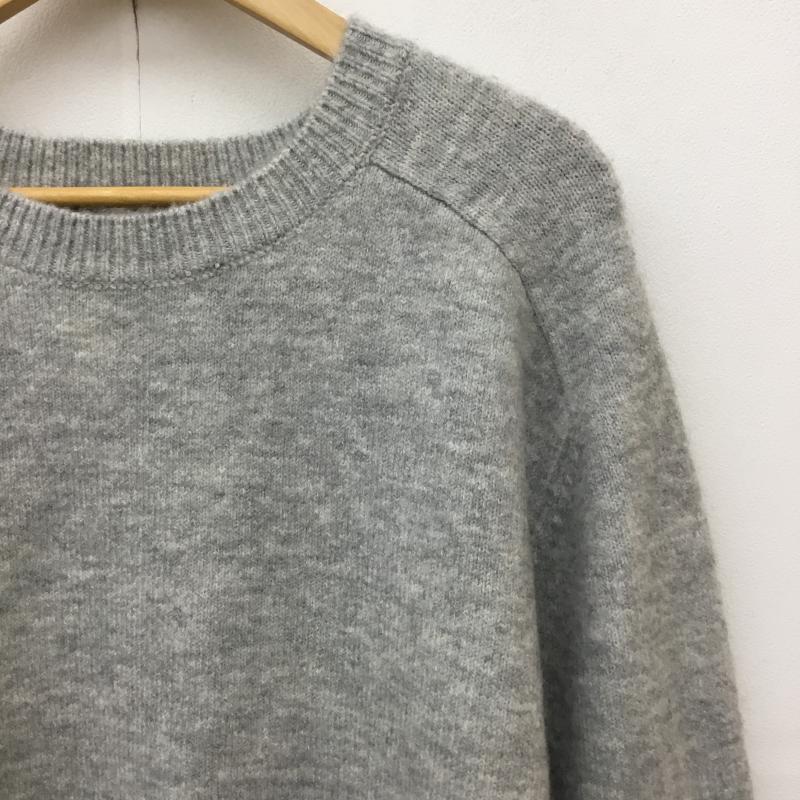 サニーレーベル Sonny Label ニット、セーター 長袖 LA37-26T701 FREE 無地 灰 / グレー /  レディース USED 古着 中古 10145410