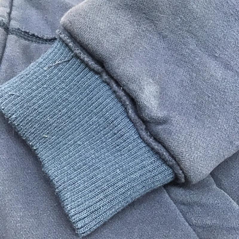 アバクロンビーアンドフィッチ ABERCROMBIE&FITCH パーカー 長袖 ジップアップパーカー 長袖パーカー カジュアルジャケット S ロゴ、文字 紺 / ネイビー /  メンズ USED 古着 中古 10141482