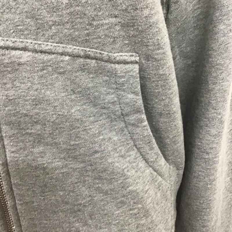 メゾンキツネ MAISON KITSUNE パーカー 長袖 AW00304KM0001 ジップパーカー S 無地 灰 / グレー /  レディース USED 古着 中古 10124032