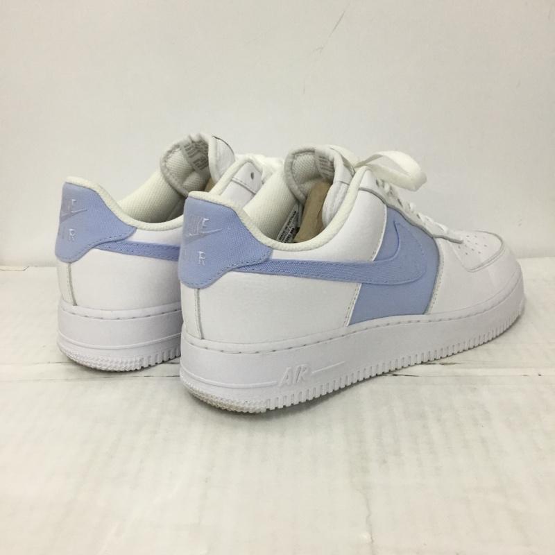 ナイキ NIKE スニーカー スニーカー DV3892-900 AIR FORCE1 LOW BY YOU 26.5cm 箱有 26.5cm ロゴ、文字 白 / ホワイト / X 水色 / ライトブルー /  メンズ USED 古着 中古 10123624