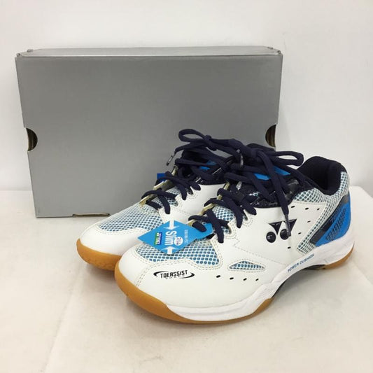 ヨネックス YONEX スニーカー スニーカー SHB769SF パワークッション769SF バドミントンシューズ 24.5cm 箱有 24.5cm ロゴ、文字 白 / ホワイト / X 青 / ブルー / X 紺 / ネイビー /  レディース USED 古着 中古 10147944