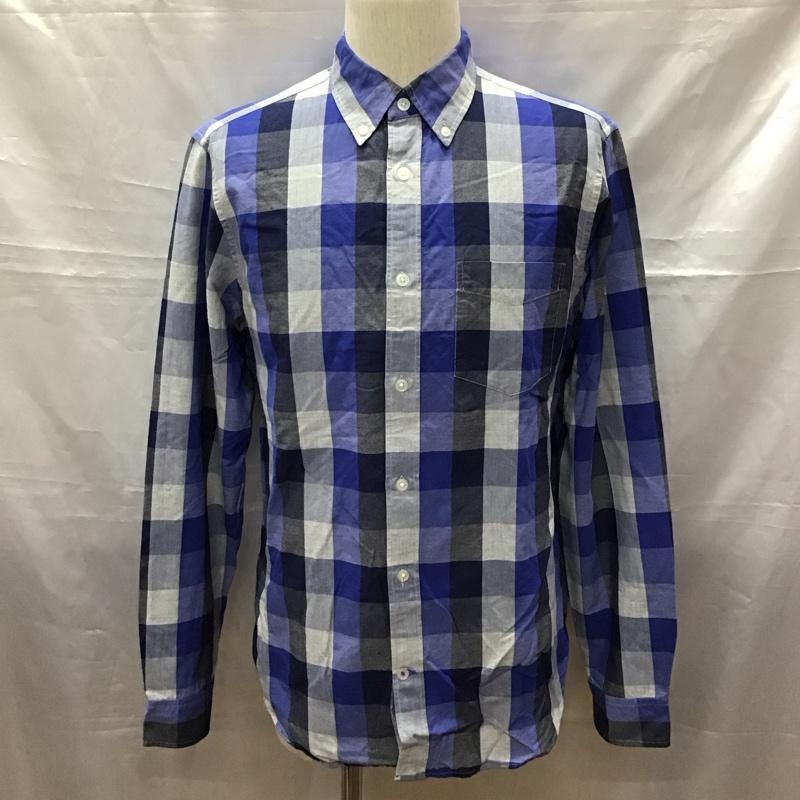 ギャップ GAP シャツ、ブラウス 長袖 長袖シャツ カラーシャツ ポケットシャツ 長袖カットソー チェックシャツ M チェック マルチカラー / マルチカラー /  メンズ USED 古着 中古 10116869