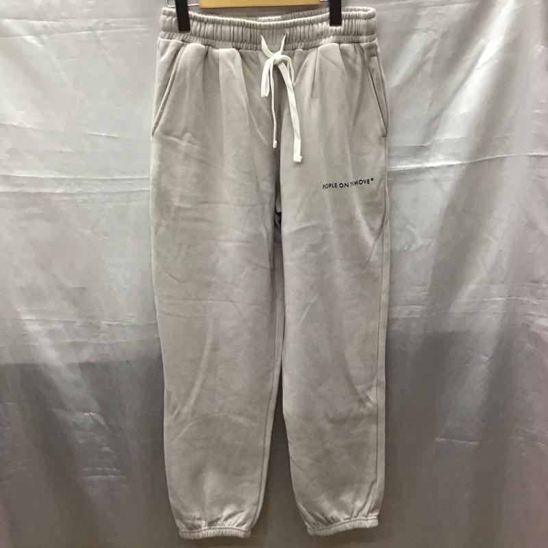 カッパ Kappa パンツ ワークパンツ、ペインターパンツ ジャージ パンツ ワイドパンツ カジュアルパンツ L ロゴ、文字 灰 / グレー /  メンズ USED 古着 中古 10116873