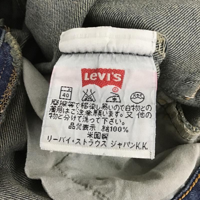 リーバイストラウスアンドコー Levi Strauss & co. パンツ デニム、ジーンズ デニムパンツ ストレートパンツ ワイドパンツ カジュアルパンツ 501 90s アメリカ製 29インチ 無地 インディゴ / インディゴ /  メンズ USED 古着 中古 10106261