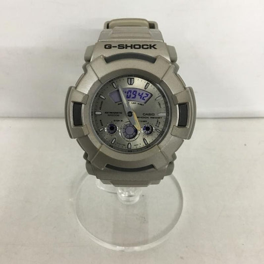 ジーショック G-SHOCK 腕時計 デジタル AW-510 アナログ ロゴ、文字 銀 / シルバー /  メンズ USED 古着 中古 10129002