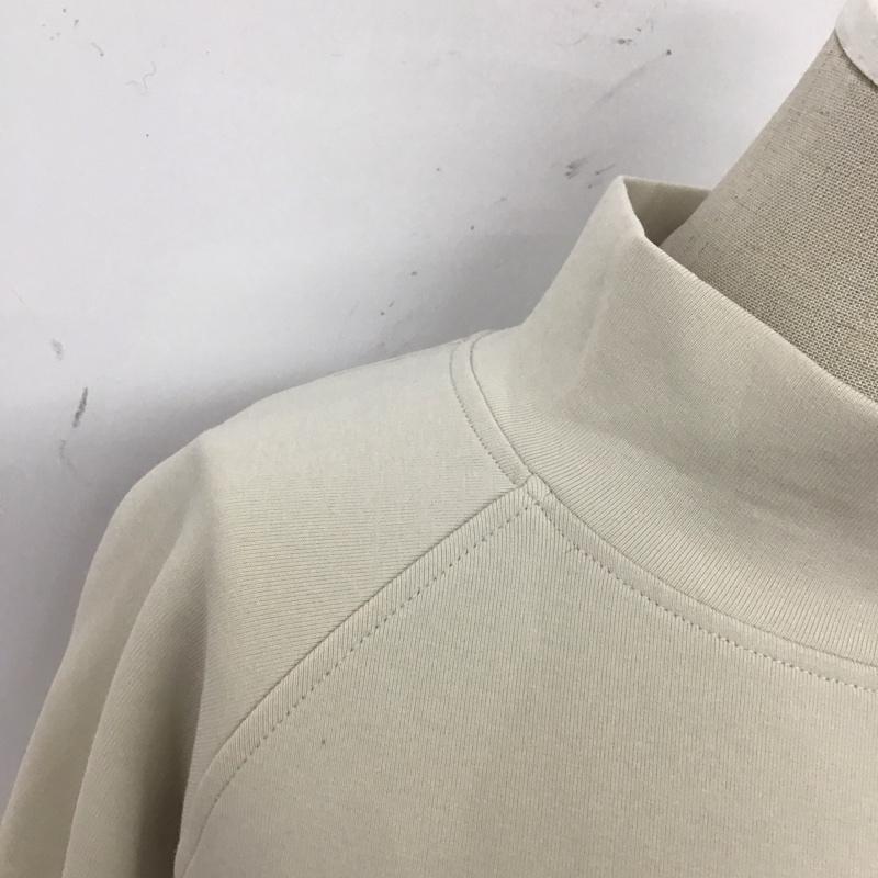 ザラ ZARA トレーナー 長袖 3641 831 712 スウェット スタンドネック モックネック M 無地 アイボリー / アイボリー /  レディース USED 古着 中古 10119628