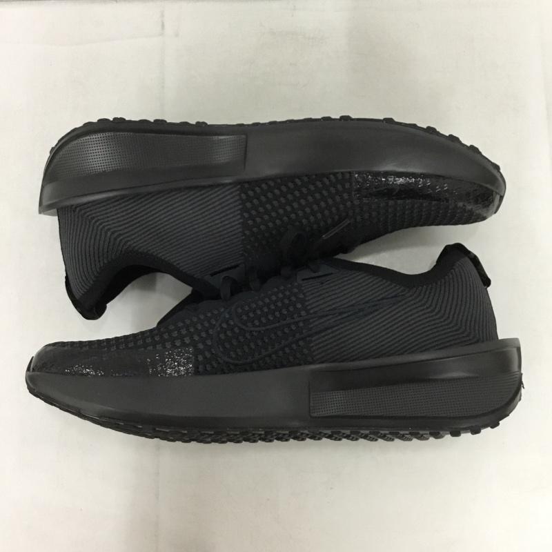 ナイキ NIKE スニーカー スニーカー FQ7769-001 ランニングシューズ Interact Run 28cm 28.0cm ロゴ、文字 黒 / ブラック /  メンズ USED 古着 中古 10149999