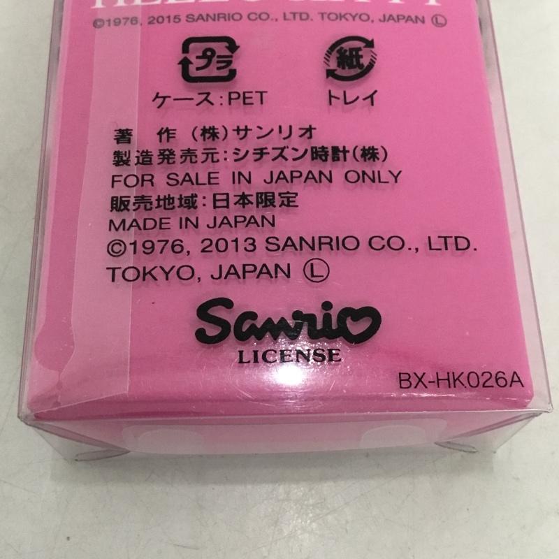 シチズン CITIZEN 腕時計 アナログ（クォーツ式） 0003N001 ハローキティ Hello Kitty キャラクター 桃 / ピンク /  レディース USED 古着 中古 10144137