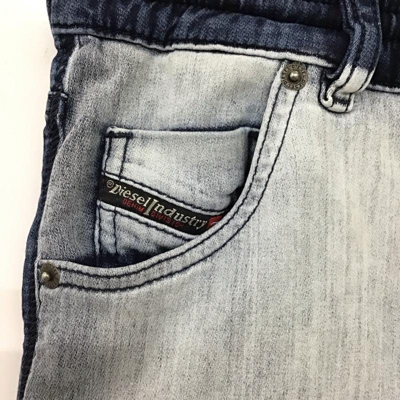 ディーゼル DIESEL パンツ デニム、ジーンズ イージーパンツ ジョグジーンズ ストレッチ W23 無地 青 / ブルー /  レディース USED 古着 中古 10114593