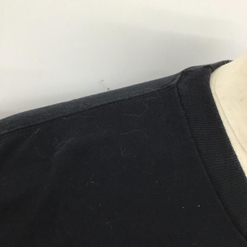 バックサイドオブトーキョー backside of tokyo Tシャツ 半袖 半袖カットソー プリントTシャツ クルーネックカットソー プリント 黒 / ブラック /  メンズ USED 古着 中古 10124460