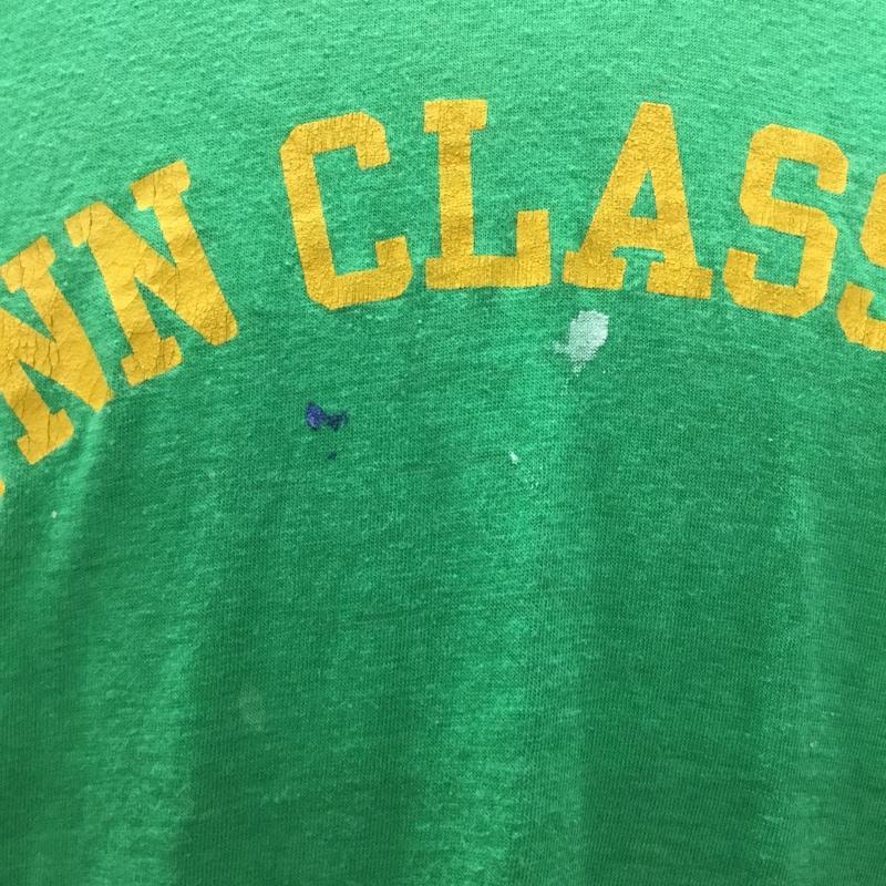 古着 USED Tシャツ 半袖 半袖カットソー プリントTシャツ クルーネックカットソー 80s screenstars XL ロゴ、文字 緑 / グリーン /  メンズ USED 古着 中古 10114165