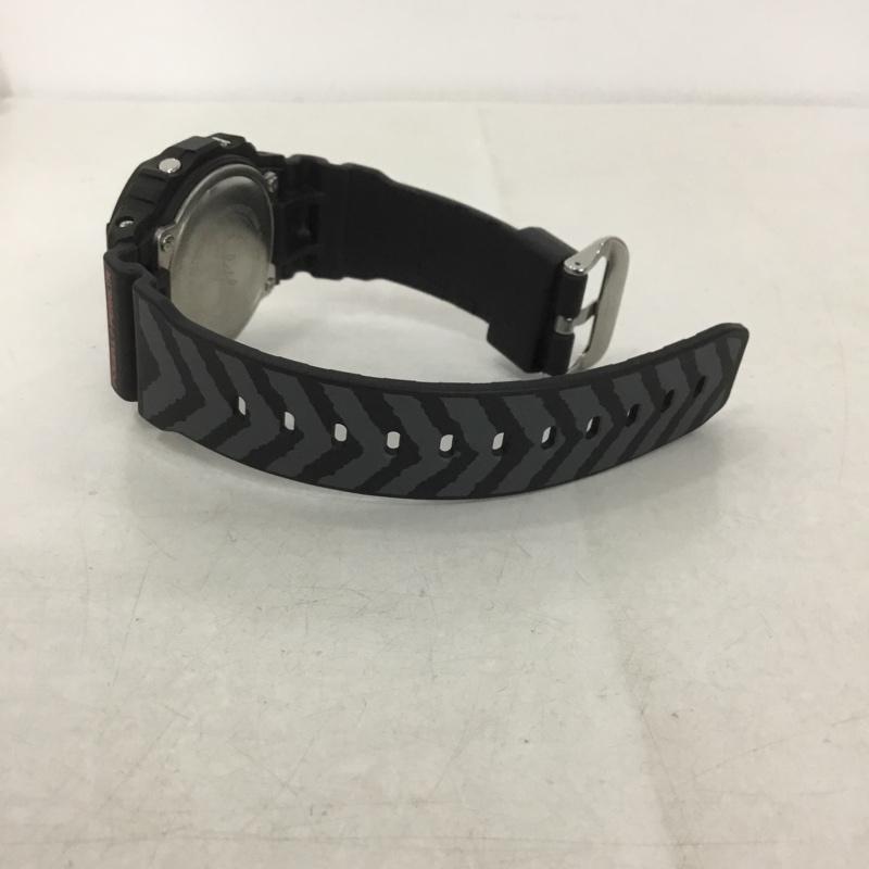 ジーショック G-SHOCK 腕時計 デジタル DW-5600KH Kelvin Hoefler Powell Peralta トリプルコラボレーション ロゴ、文字 黒 / ブラック / X 赤 / レッド /  メンズ USED 古着 中古 10140618