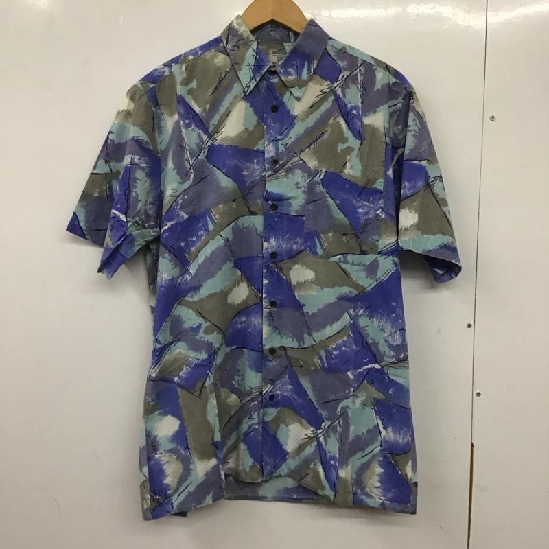 古着 USED シャツ、ブラウス 半袖 半袖シャツ プリントシャツ ポケットシャツ M プリント マルチカラー / マルチカラー /  メンズ USED 古着 中古 10136727