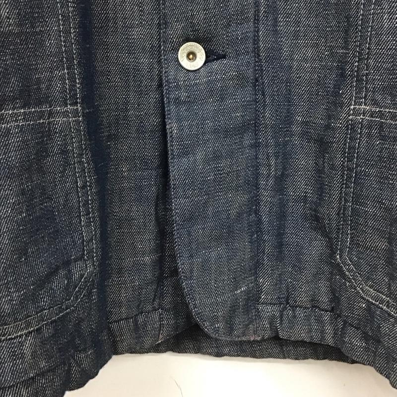 リーバイストラウスアンドコー Levi Strauss & co. ジャケット、上着 ジャケット、ブレザー アウター 古着 前ボタン デニムジャケット 無地 インディゴ / インディゴ /  メンズ USED 古着 中古 10138743