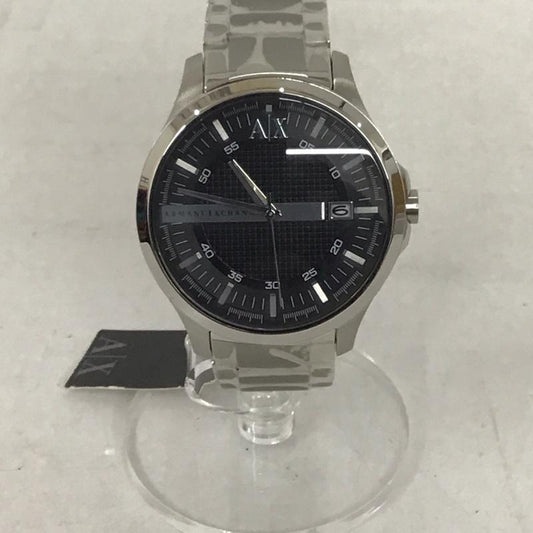 アルマーニエクスチェンジ ARMANI EXCHANGE 腕時計 アナログ（クォーツ式） AX2103 ステンレス ロゴ、文字 銀 / シルバー /  メンズ USED 古着 中古 10134323