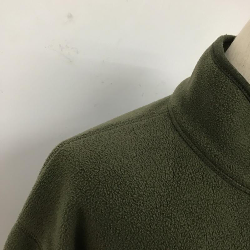 フリークスストア FREAK S STORE ジャケット、上着 ジャケット、ブレザー 長袖フリースジャケット 長袖カットソー 前ボタン スタンドカラー M ロゴ、文字 カーキ / カーキ /  メンズ USED 古着 中古 10127509