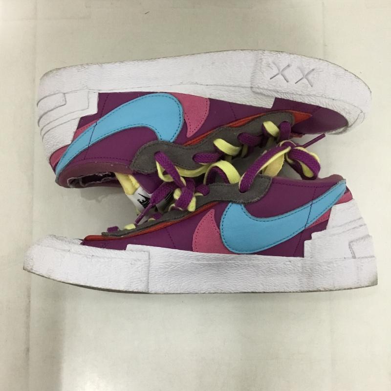 ナイキ NIKE スニーカー スニーカー DM7901 500 BLAZER LOW SACAI KAWS トリプルコラボレーション 27cm 27.0cm ロゴ、文字 紫 / パープル /  メンズ USED 古着 中古 10146040