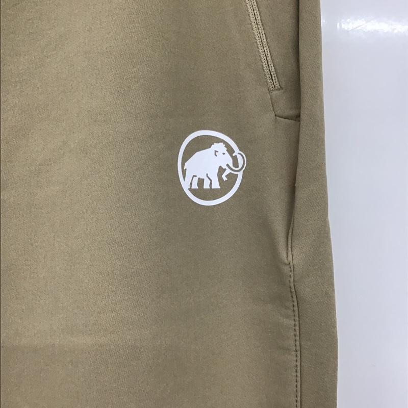 マムート Mammut ボトムス ボトムス 1021-00171 ヤドキンソフトシェルパンツアジアンフィット アウトドアロングパンツ S ロゴ、文字 ベージュ / ベージュ /  レディース USED 古着 中古 10106230