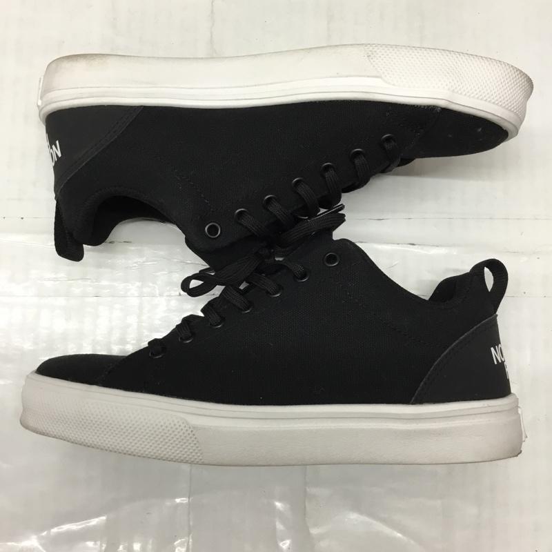 ザノースフェイス THE NORTH FACE スニーカー スニーカー NS93N07T SAV-EN SNEAKERS EX 24cm 24.0cm ロゴ、文字 黒 / ブラック / X 白 / ホワイト /  レディース USED 古着 中古 10113960